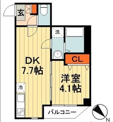 ミミハウス本千葉の物件間取画像